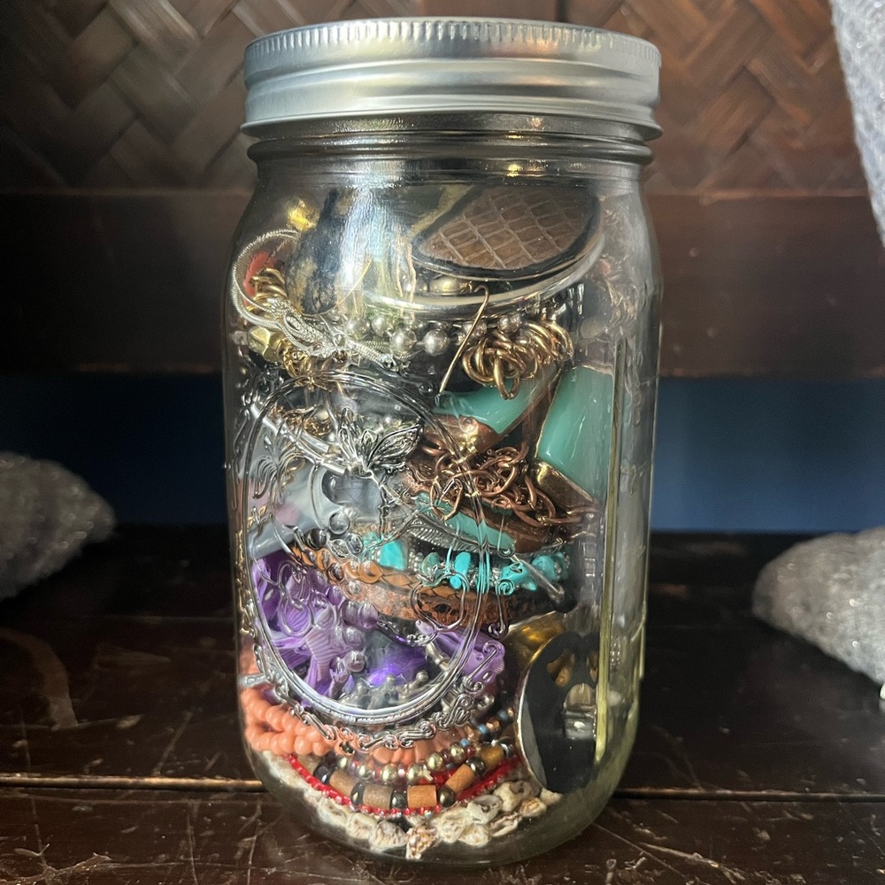 Vintage Jewelry Jar